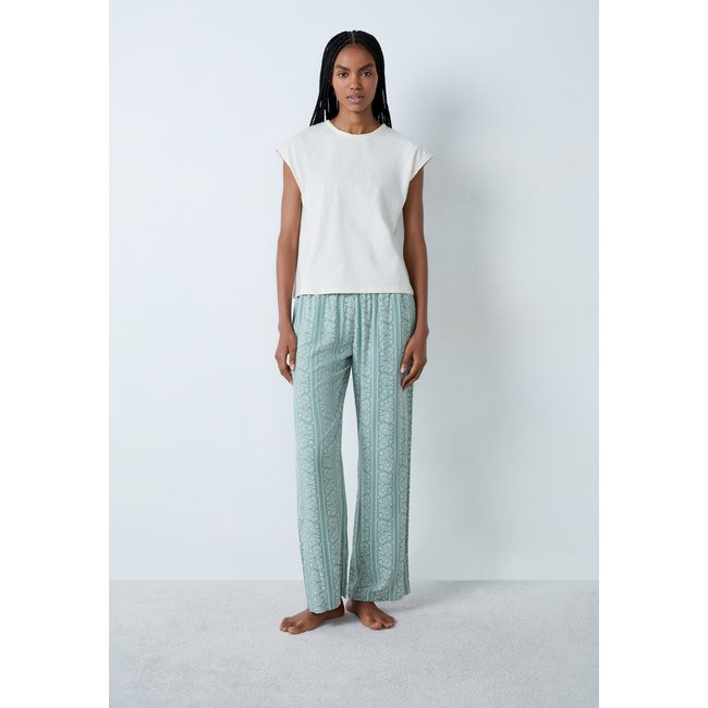 T-shirt manches courtes en coton santiags dos BOOTY beige <span itemprop=