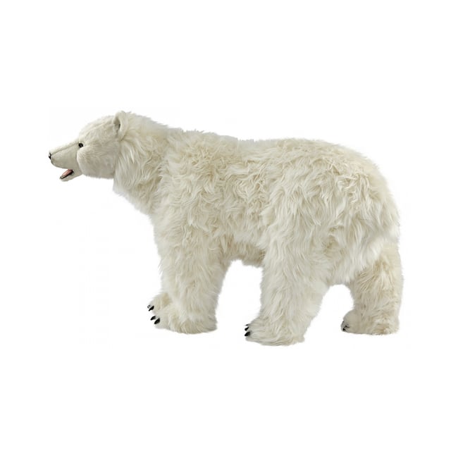 Peluche Geante Ours Polaire pattes L - HANSA