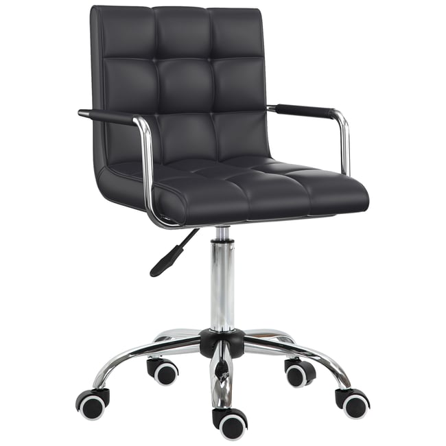 Chaise de bureau Métal Couleur noir <span itemprop=