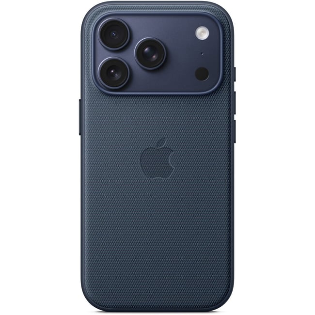 Coque iPhone 17 Pro MagSafe tissage Bleu - APPLE