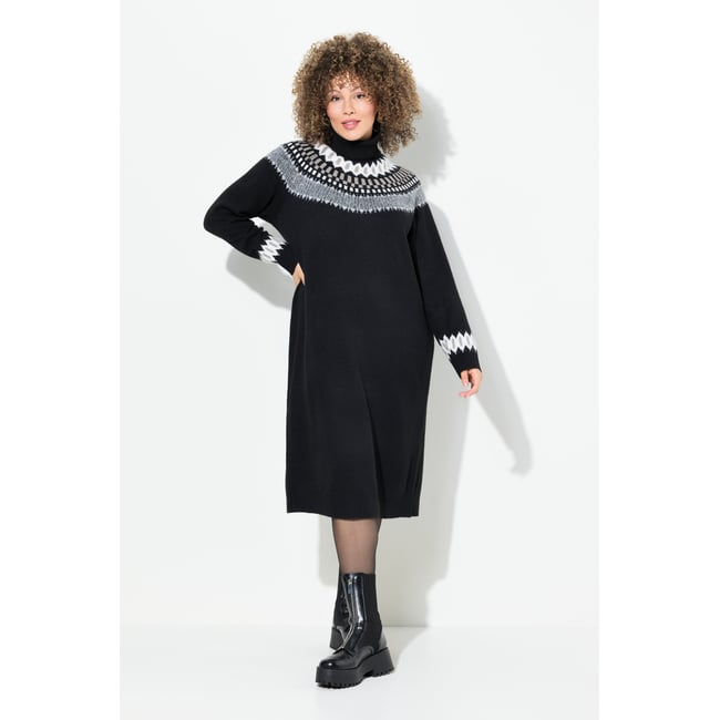 Robe en maille à manches longues - ULLA POPKEN