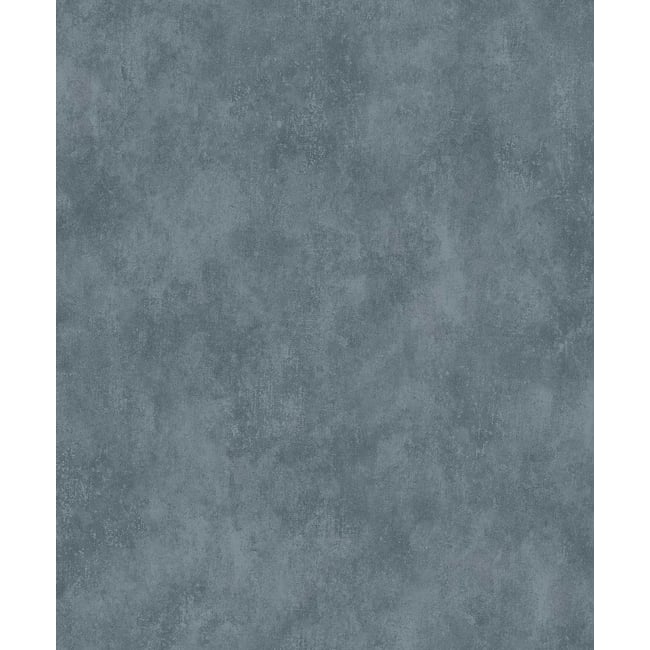 Papier peint uni effet patine bleu canard Couleur bleu <span itemprop=