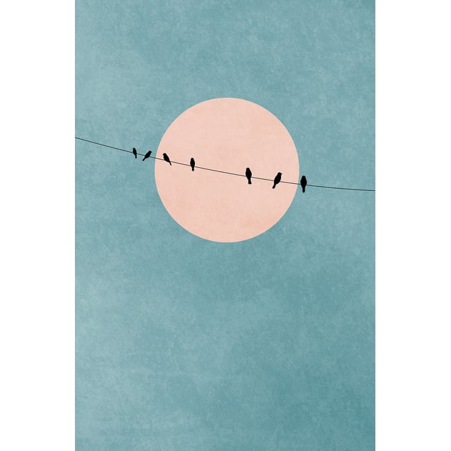 Tableau paysage silence et gratitude - HEXOA