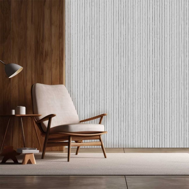 Papier peint a main levée Couleur intissé <span itemprop=