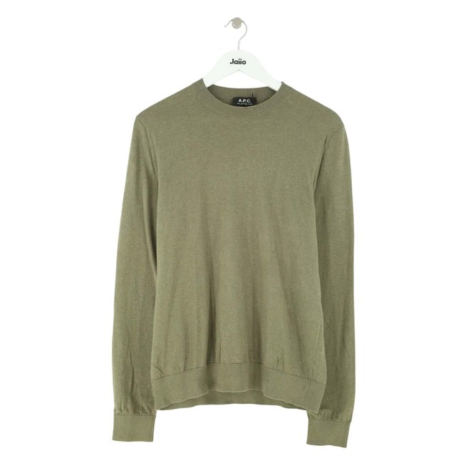 Pull - Très Bon État kaki <span itemprop=