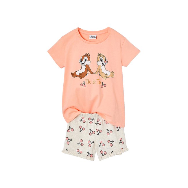 Pyjashort Disney® Tic Tac cerises corail <span itemprop=