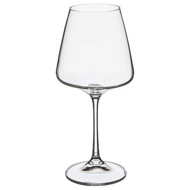 Lot de 6 verres à vin en verre cristallin 36 cl SELENGA Couleur transparent <span itemprop=