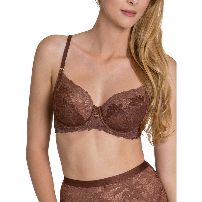 Soutien-gorge armaturé SÉDUCTION marron marron <span itemprop=