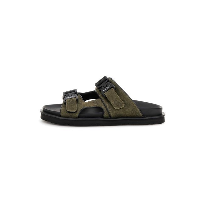 Sandales Bahamas Double Scratch vert <span itemprop=