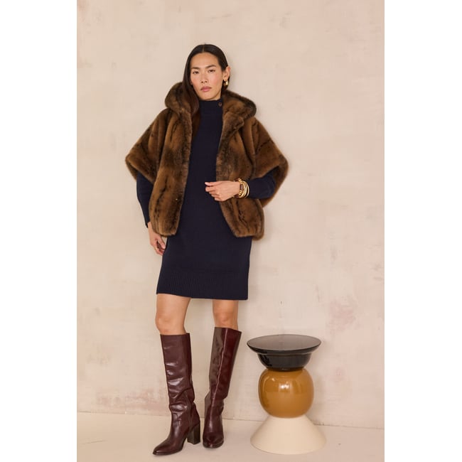 Robe en maille 100% cachemire 4 fils BEAUTY - Maison 123