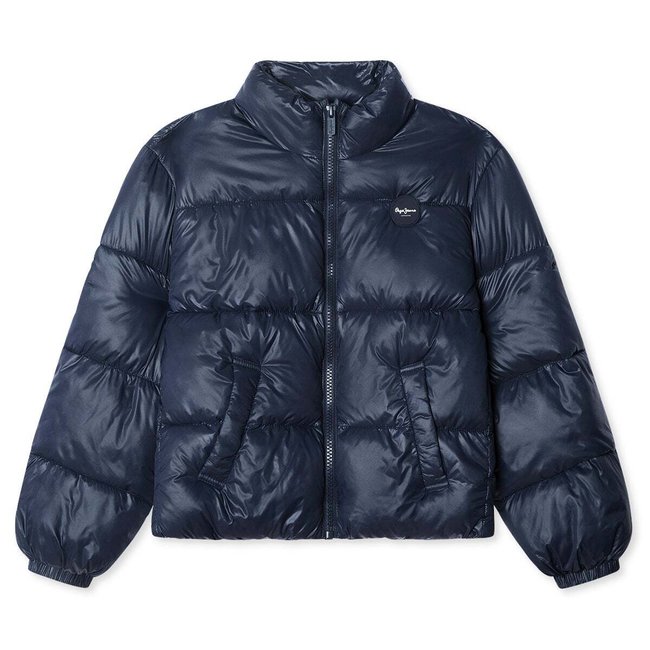Doudoune Matelassée Imperméable bleu dulwich <span itemprop=