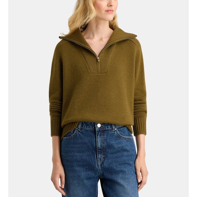 Pull camionneur fedherbe laine - GALERIES LAFAYETTE