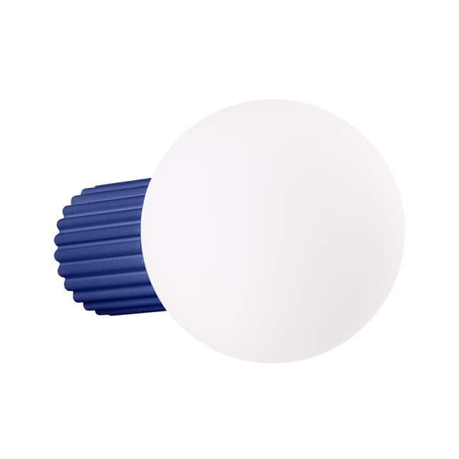 Applique Aluminium Outremer G9 1 Halo Couleur bleu <span itemprop=