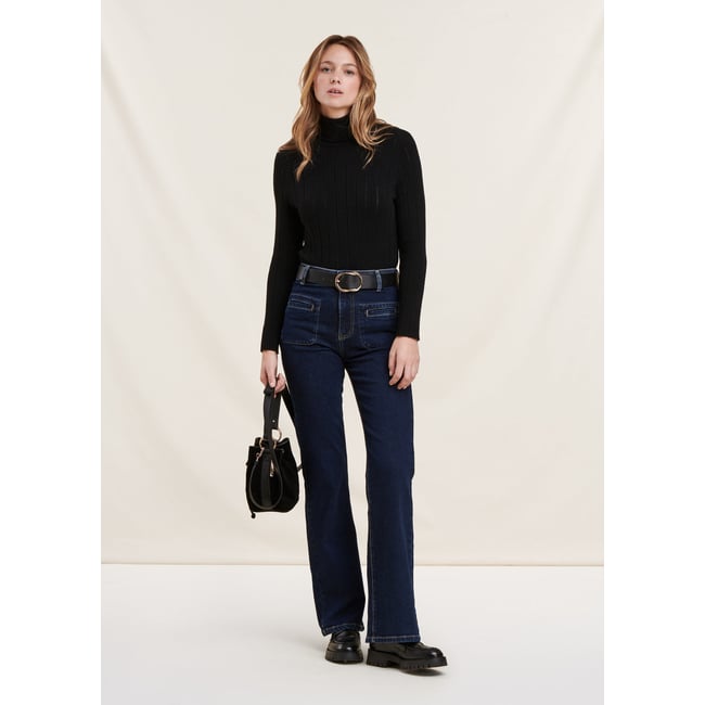 Pantalon Bootcut Therapy 100% Coton - Taille 10, Taille Basse, Coupe Flat Front, Neuf Sans étiquette