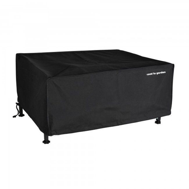 Housse spéciale plancha - L 69 x l 59 x H 21cm - Rectangulaire noir <span itemprop=