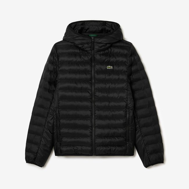 Wasserabweisende Steppjacke, gefüttert schwarz <span itemprop=