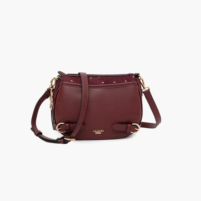 Sac multi poches  Tobi bordeaux,doré <span itemprop=