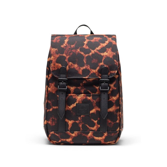 Sac à dos en matières recyclées RETRAT MINI 10L léopard <span itemprop=