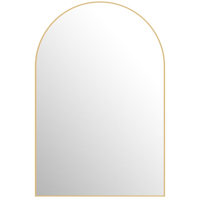 Miroir de salle de bains Verre Or Couleur jaune <span itemprop=