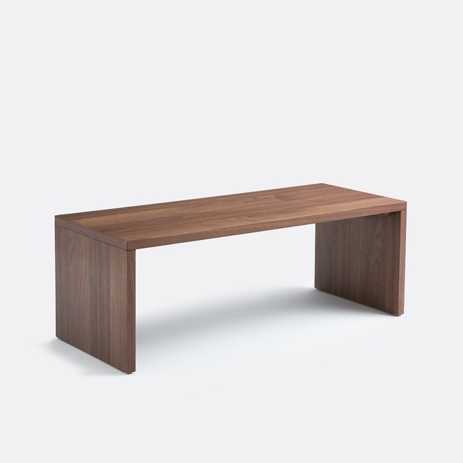 Table basse séparateur de canapé, Manen Couleur noyer <span itemprop=