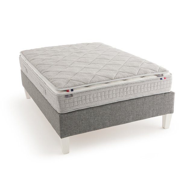 Topdekmatras linnen en wol, 5 cm <span itemprop=
