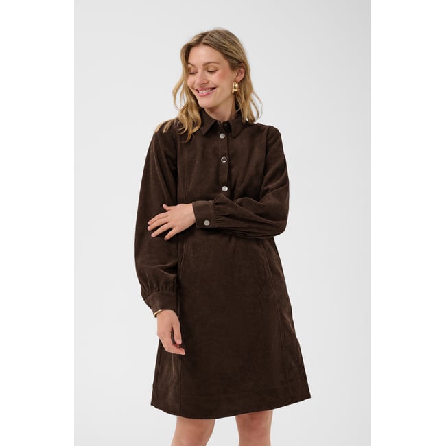 Robe marron java <span itemprop=