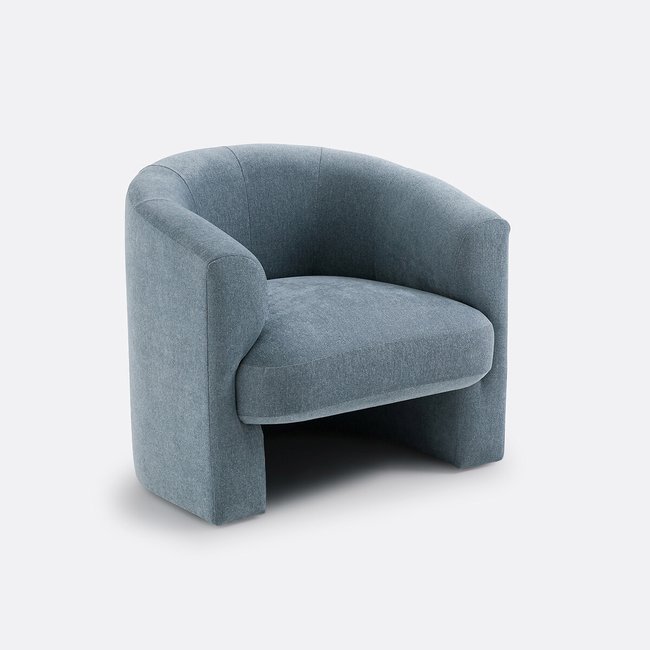 Fauteuil vintage, Nolami Couleur bleu vintage <span itemprop=