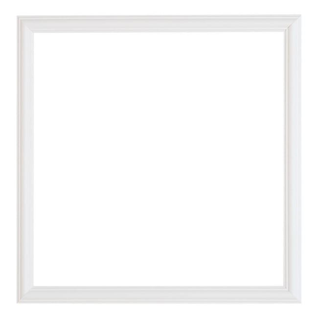 Lot de 4 moulures 50cm ALBER Couleur blanc <span itemprop=