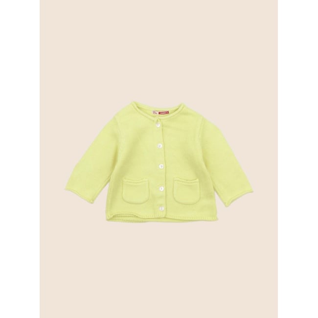 Gilet - Bon état jaune <span itemprop=