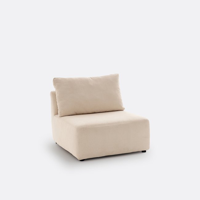 Poltrona modulabile velluto a coste, Monica - LA REDOUTE INTERIEURS