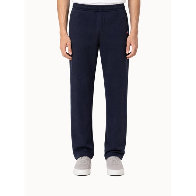 Pantalon droit en double face TRICOLORES sky captain <span itemprop=