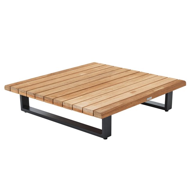 Table basse de jardin en teck SIROKOS marron <span itemprop=
