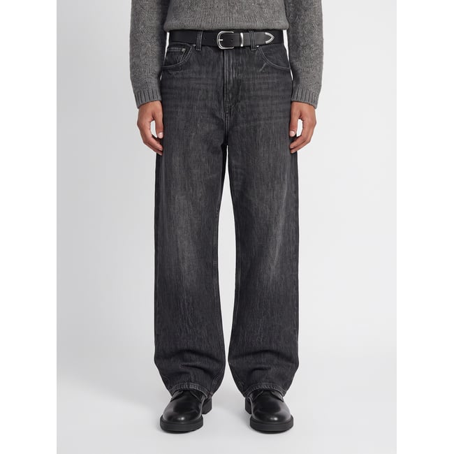 Jean Baggy Fit black denim 1 <span itemprop=