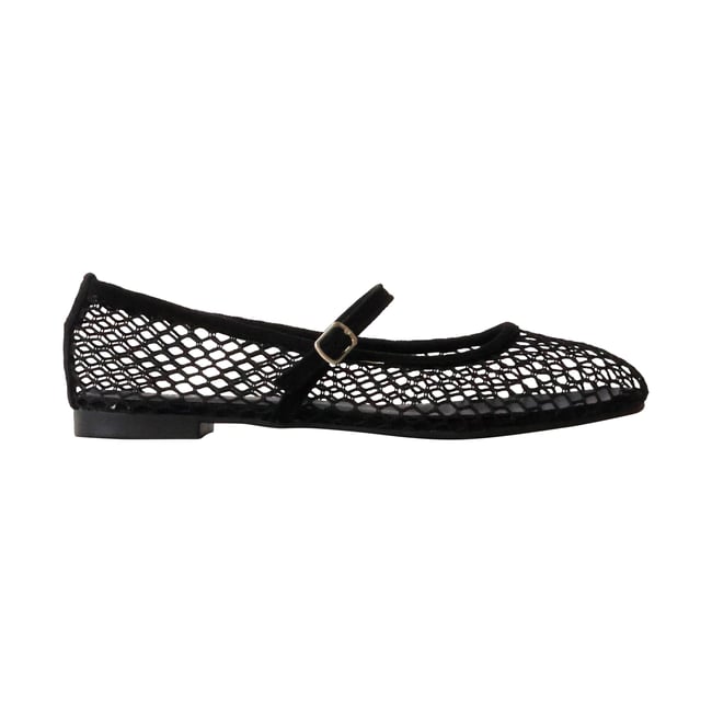 Ballerine à Brides noir <span itemprop=