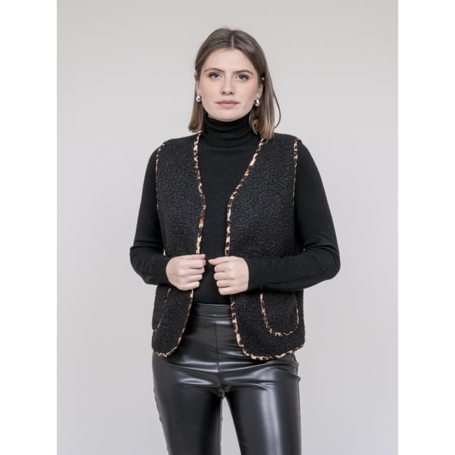 Gilet Sans Manches Ugina noir <span itemprop=