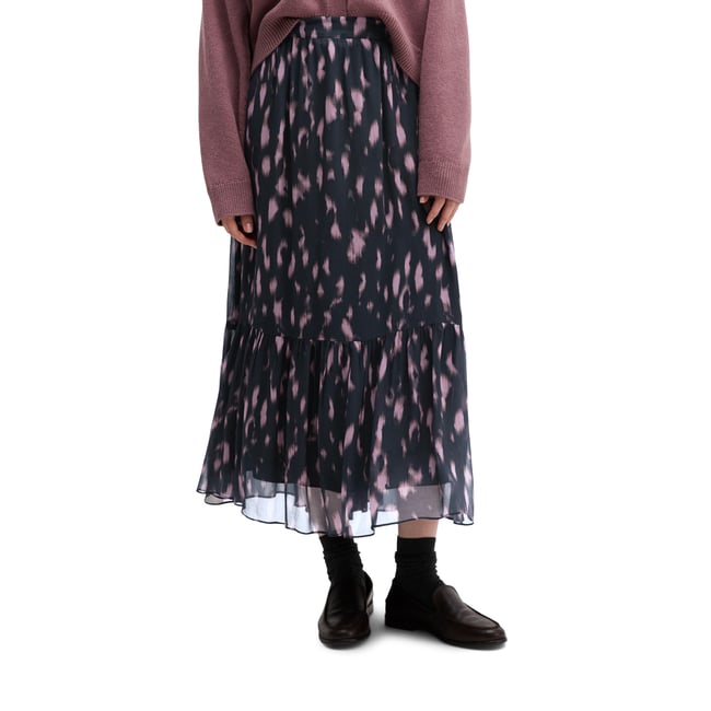 Jupe plissée, coupe classique en viscose pure - MARC O'POLO