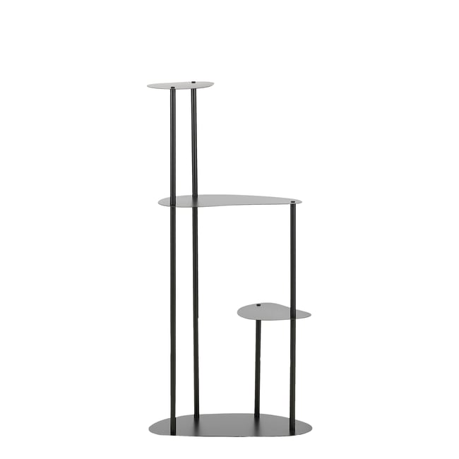 Support de pots de fleurs FONDA Couleur noir <span itemprop=