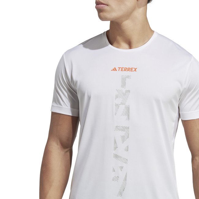 Terrex Trailrunning-Shirt weiss <span itemprop=