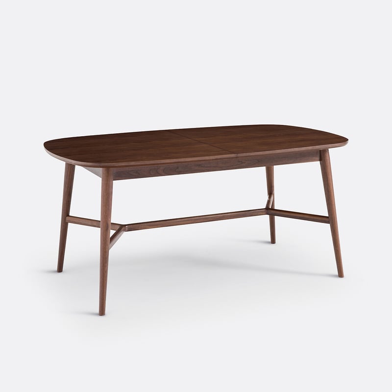 Esstisch Yvan, Ausziehbar, Nussbaumholz Und Furniert, 6 Bis 8 Gedecke