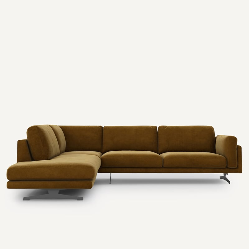 Am.pm Ecksofa César, Samt