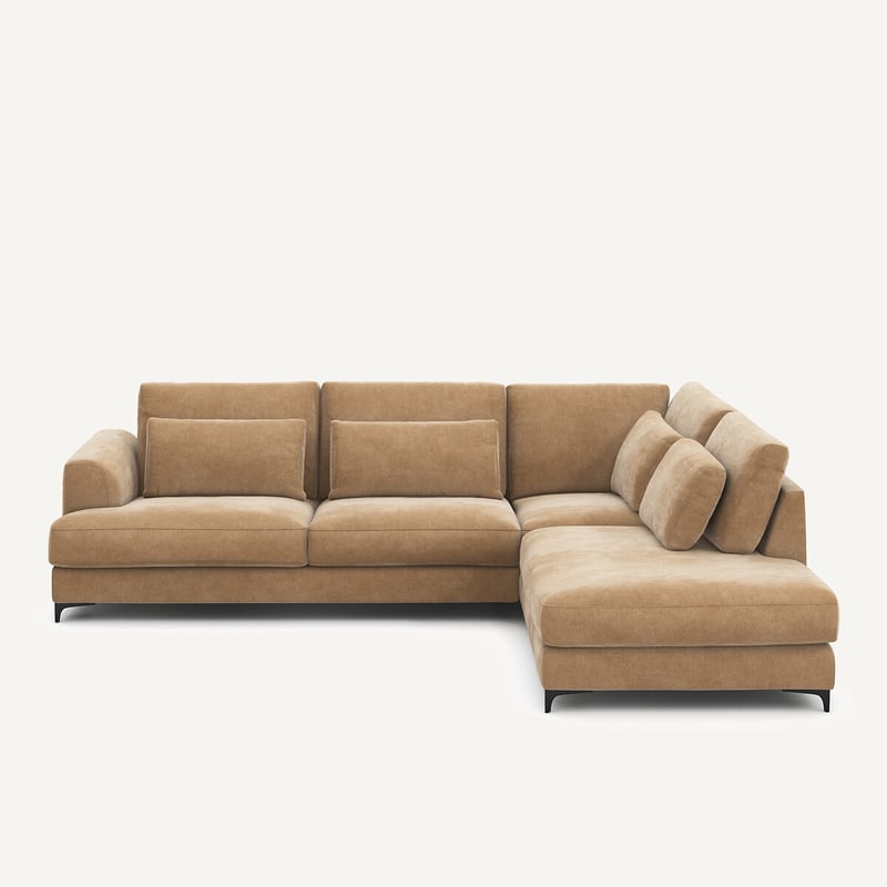 Am.pm Umwandelbare Rechte Ecke, Stonewashed Velours, Marsile