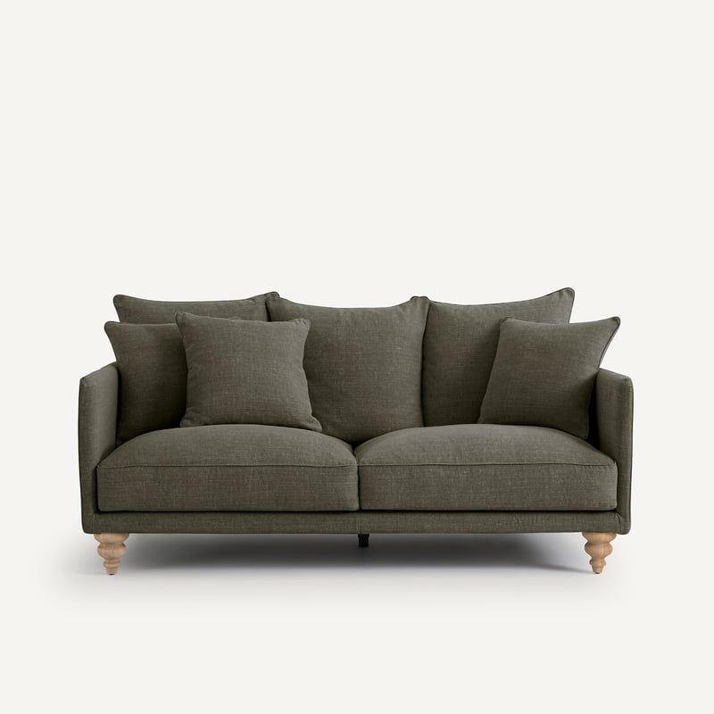 Am.pm Kompaktes Sofa Aus Baumwolle Und Leinen, Lazare