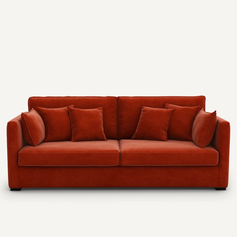 Am.pm 3-, 4- Oder 5-sitzer-sofa, Samt, Neo Kinkajou