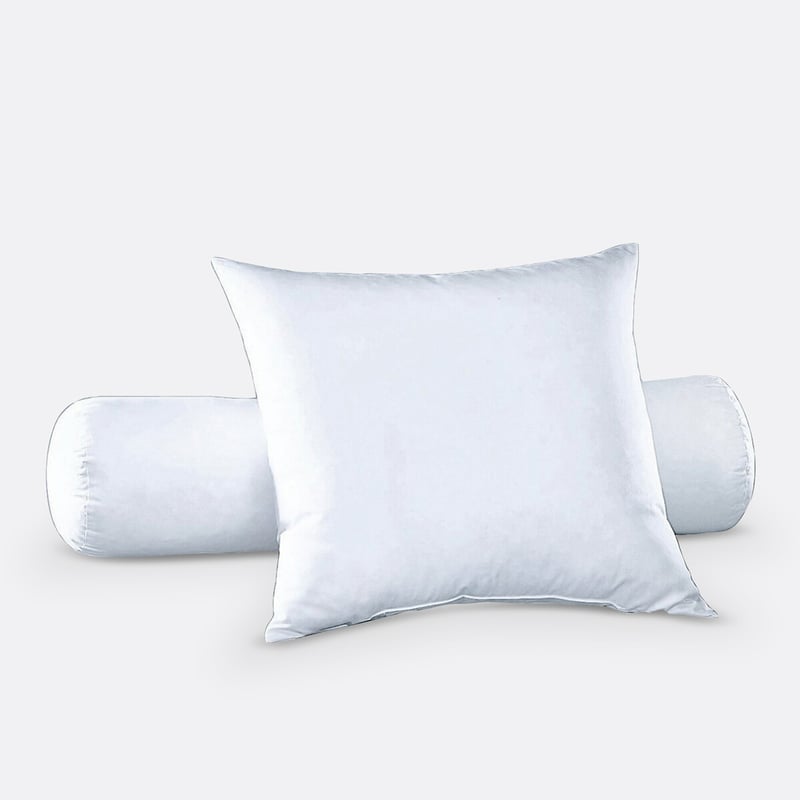 Feste Nackenrolle Mit 100% Federn & Milbenschutz