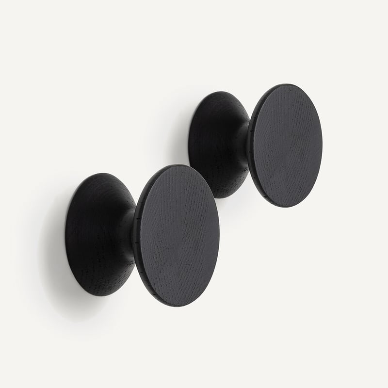 Am.pm 2er-set Haken Arame, Eiche Massiv, Ø 8 Cm