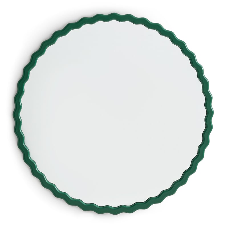 La Redoute Interieurs Spiegel Nadima Mit Wellenrand, Ø 60 Cm