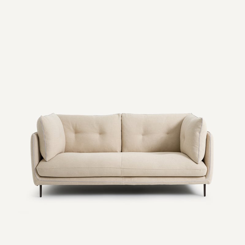 Am.pm 2p-sofa, Webgemusterte Mischung, Botero