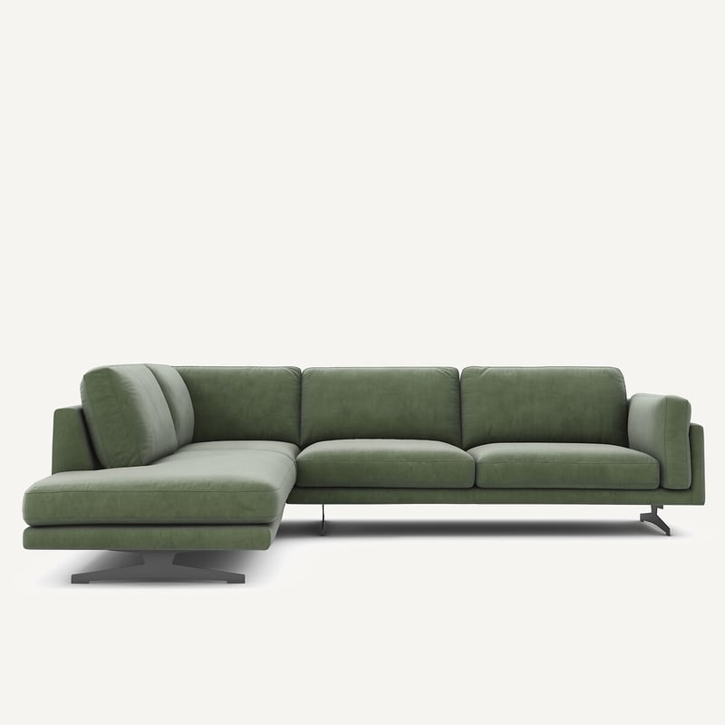 Am.pm Ecksofa César, Samt