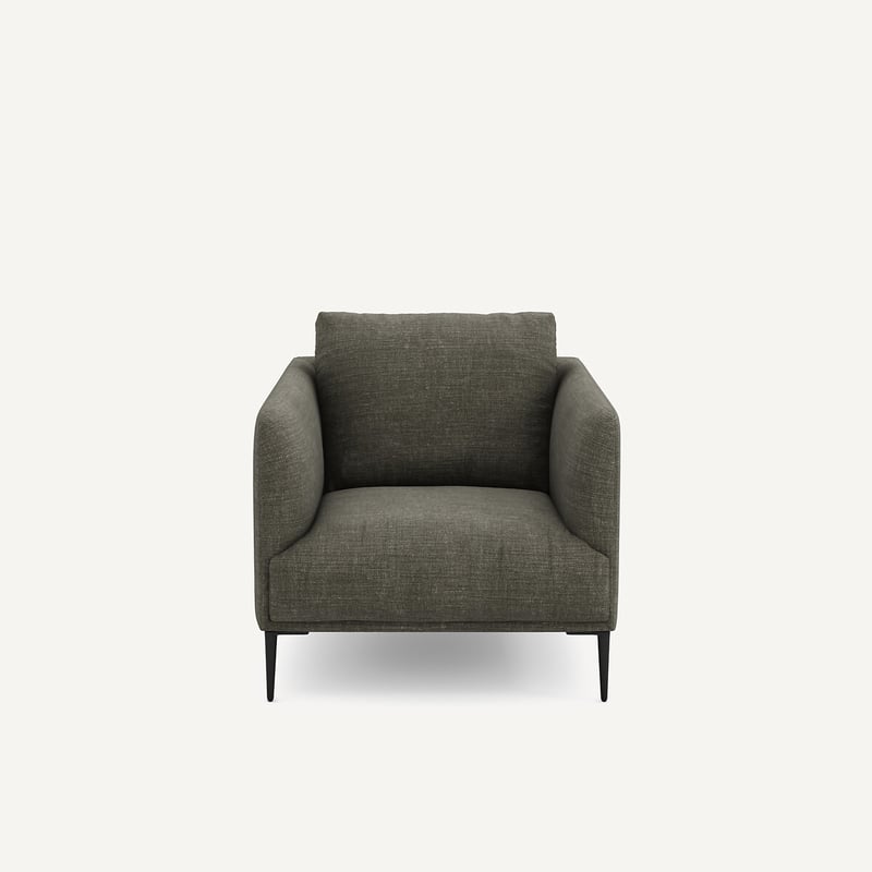 Emmanuel Gallina X Am.pm Sessel Aus Baumwolle Und Leinen, Oscar, Design Emmanuel Gallina