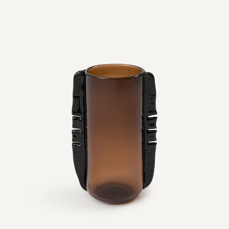 Am.pm Vase Limno, Mundgeblasenes Glas, H. 32 Cm